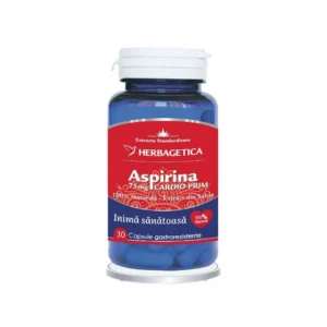 Aspirina naturala Cardioprim 30 cp Herbagetica