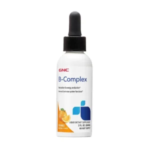 B-Complex lichid, complex de vitamine B cu aroma de portocale 60 ml GNC