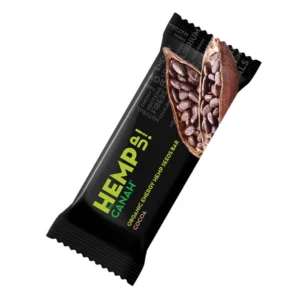 Baton cu seminte de canepa si cacao Eco 48g Canah