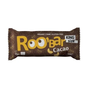 Baton proteic cu cacao RAW BIO 50g ROOBAR