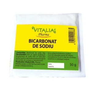 Bicarbonat de sodiu 50g Vitalia Pharma
