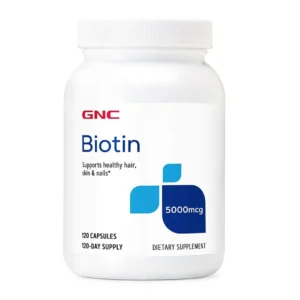 Biotina 5000 mcg 120 cp GNC