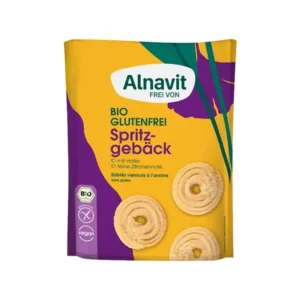 Biscuiti cu ovaz fara gluten, BIO 125g Alnavit