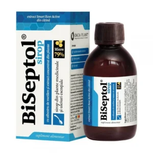 BiSeptol Sirop - cu albastru de metilen si extract din plante 200ml Dacia Plant