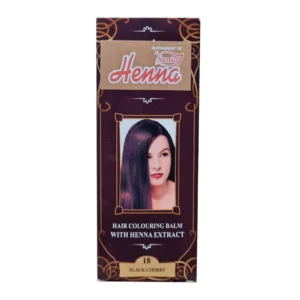 Balsam Colorant Pentru Par Henna Sonia Nr.18 - Cireasa Neagra 75gr Kian Cosmetics
