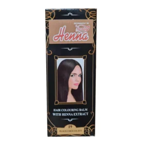 Balsam Colorant Pentru Par Henna Sonia Nr.19 - Ciocolata neagra 75gr Kian Cosmetics