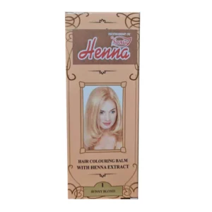 Balsam Colorant Pentru Par Henna Sonia Nr.1 - Blond luminos 75gr Kian Cosmetics
