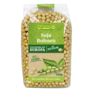 Boabe de Soia BIO 500g Rapunzel