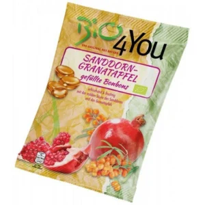 Bomboane cu catina si rodie BIO Fara Gluten 75g Bio4You