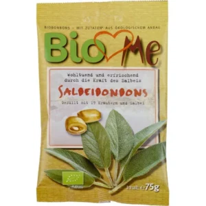 Bomboane cu salvie Bio 75g Bio Loves Me