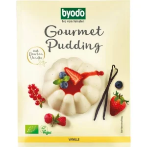 Pudra budinca de vanilie BIO fara gluten BIO 36g Byodo
