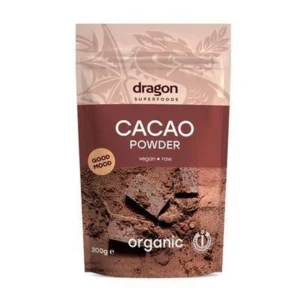 Cacao pudra RAW BIO 200g Dragon Superfoods