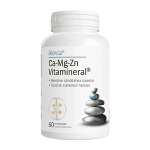 Ca-Mg-Zn Vitamineral 60 cp Alevia