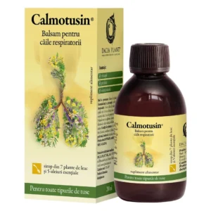 Calmotusin Sirop - 7 plante de leac si uleiuri esentiale 200ml Dacia Plant