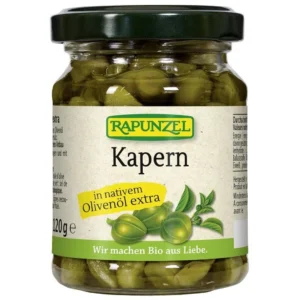 Capere in ulei de masline BIO 120g Rapunzel