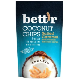 Chips de cocos si caramel sarat BIO 70g Bettr