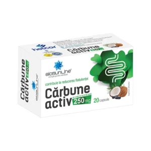 Carbune activ 250 mg 20 cp Biosunline