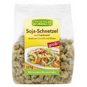 Soia bruta bucati mari BIO 125g Rapunzel