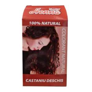 Vopsea de par Henna Sonia Castaniu deschis 100g Kian Cosmetics