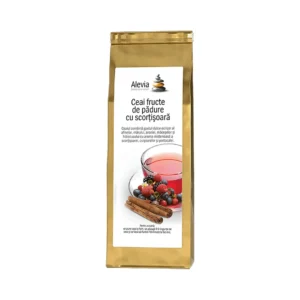 Ceai fructe de padure cu scortisoara 35 g Alevia