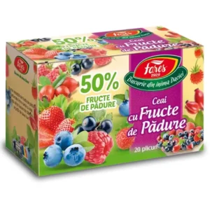 Ceai cu 50% fructe de padure 20 pl Fares