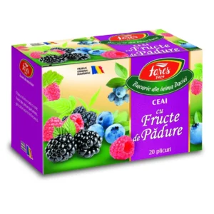 Ceai cu fructe de padure 20 plicuri Fares