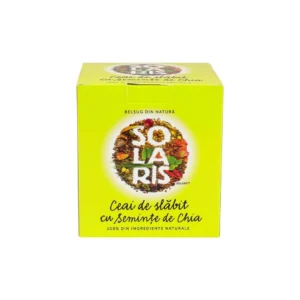 Ceai de slabit cu seminte de chia 20 plicuri Solaris