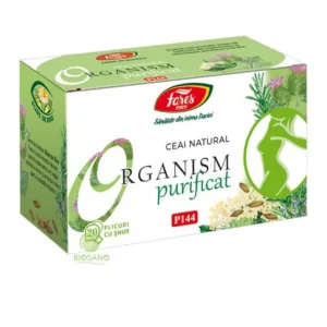 Ceai detoxifiant Organism Purificat P144 20 pl FARES