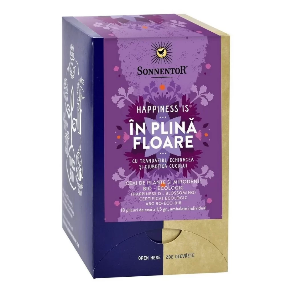 Ceai Happiness is In plina floare BIO 18pl Sonnentor
