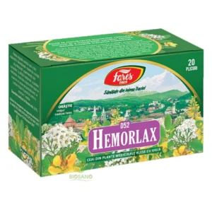 Ceai hemorlax D52 20pl Fares