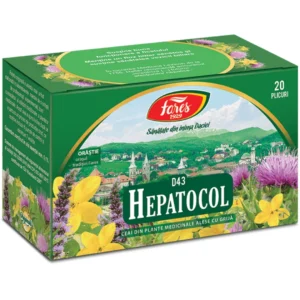 Ceai Hepatocol D43 20pl FARES