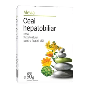Ceai medicinal hepatobiliar 50 g Alevia