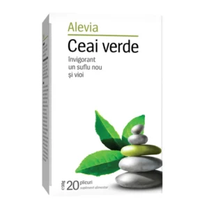 Ceai verde 20 plicuri Alevia