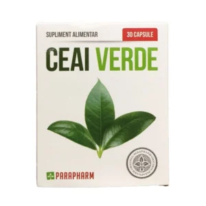 Ceai verde 30 cp Parapharm