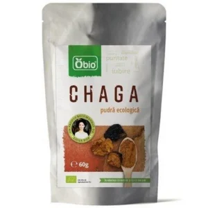 Chaga pulbere BIO 60g Obio