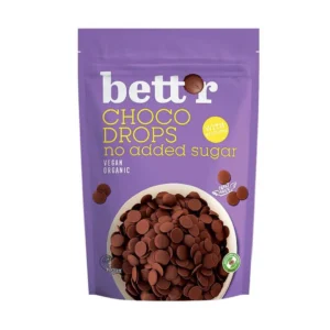 Choco drops cu erythritol BIO 200g Bettr