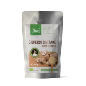 Shiitake pulbere ECO 250g Obio