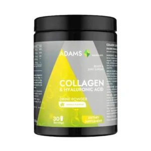 Collagen cu HA - pulbere instant cu aroma vanilie 600 gr Adams Vision