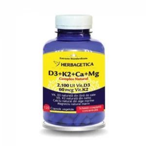 Complex natural D3+K2+Ca+Mg 120 cp Herbagetica