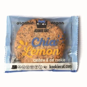 Cookie cu chia si lamaie fara gluten BIO 50g Kookie Cat