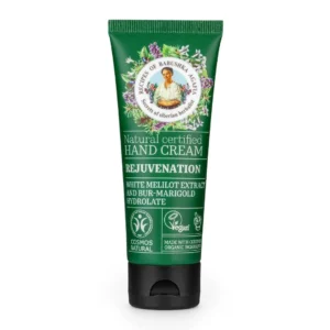 Crema de maini pentru reintinerirea pielii cu galbenele 75ml Bunica Agafia