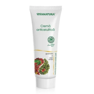 Crema anticelulitica cu guarana si ceai verde 250 ml Vivanatura