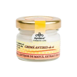 Crema antirid de zi cu Miere, Extract de Salcam si Laptisor de Matca 30 ml Apidava