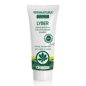 Crema Lyber antireumatica cu untul pamantului si petrol 250 ml Vivanatura