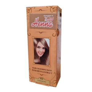 Balsam colorant pentru par Henna Sonia nr.112 Blond Inchis 75gr Kian Cosmetics