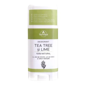 Deodorant cu Tea Tree si Lime 60 gr Trioverde