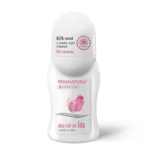Deodorant roll-on natural IDA Orhidee si Lotus 50 ml Vivanatura
