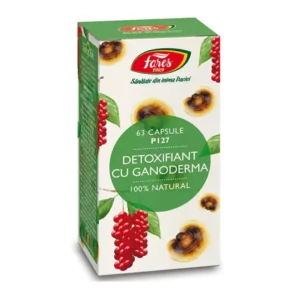 Detoxifiant cu Ganoderma P127 63 cp Fares