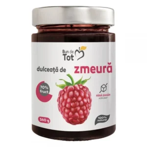 Dulceata de zmeura Bun de Tot 360g Dacia Plant