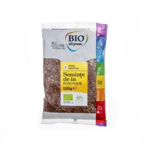 ECO Seminte de in 100g BIO All Green